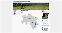 Desktop Screenshot of hochschulsport-nord.de